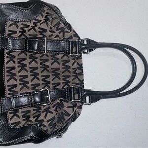 Michael Kors Black and Brown Women's Bag